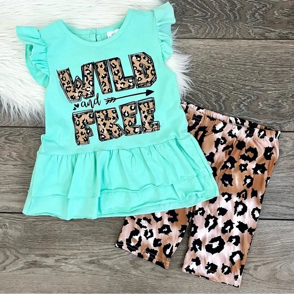 Girl Boutique Wild and Free Outfit Set - Picture 1 of 3